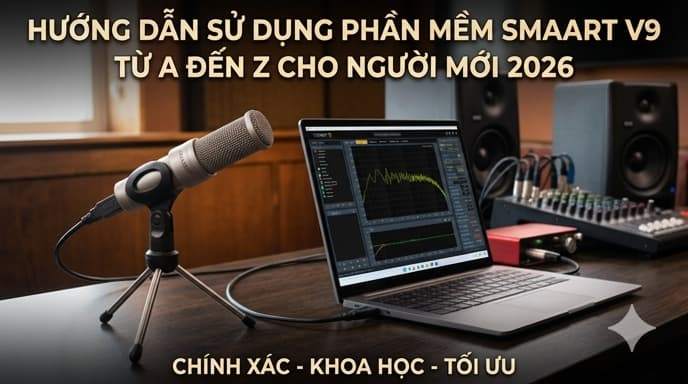 Hướng Dẫn Sử Dụng Phần Mềm Smaart v9 Từ A Đến Z Cho Người Mới 2026