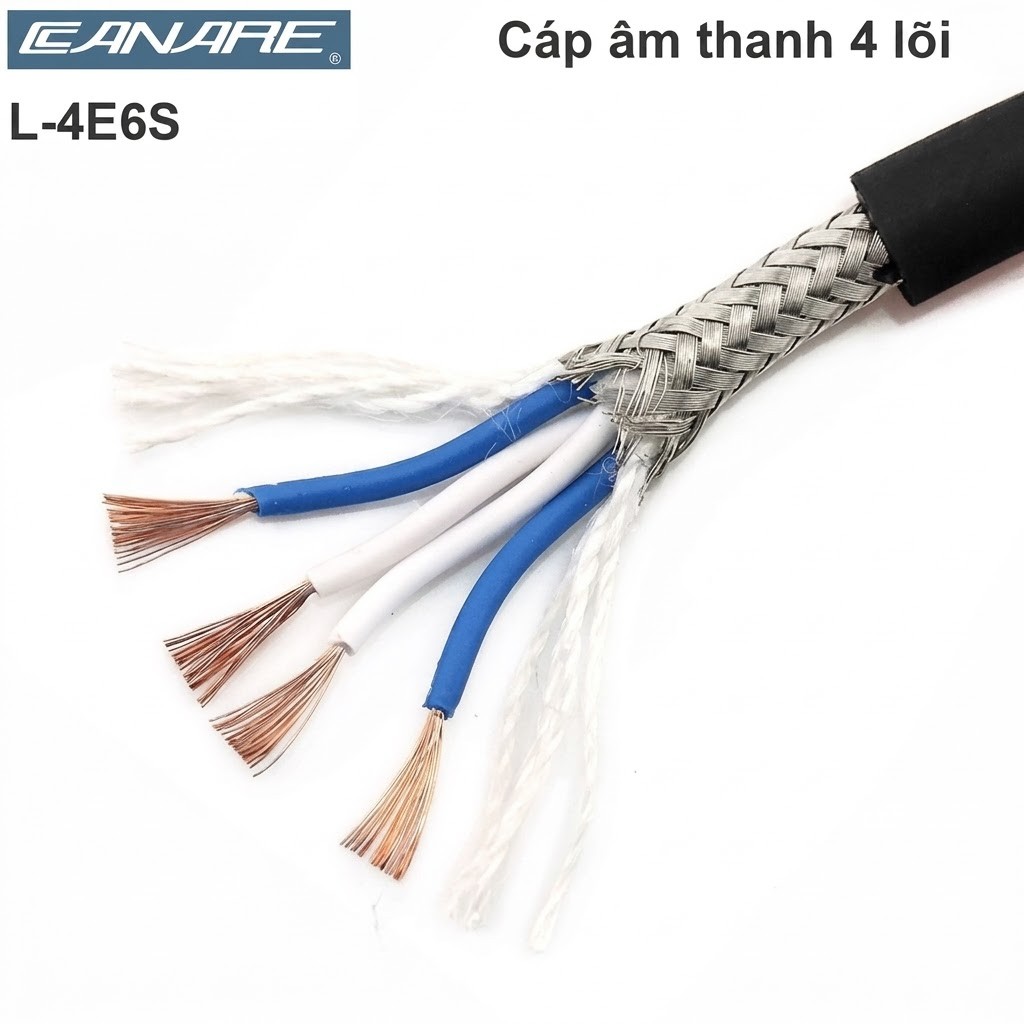 Dây tín hiệu 5 lõi Canare L-4E6S chính hãng