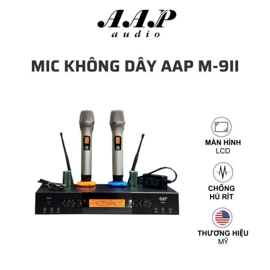 Micro Không Dây AAP M-9II