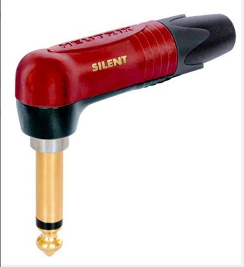 Jack 6 ly Mono Chữ L Neutrik NP2RX-AU-SILENT (silentPLUG)