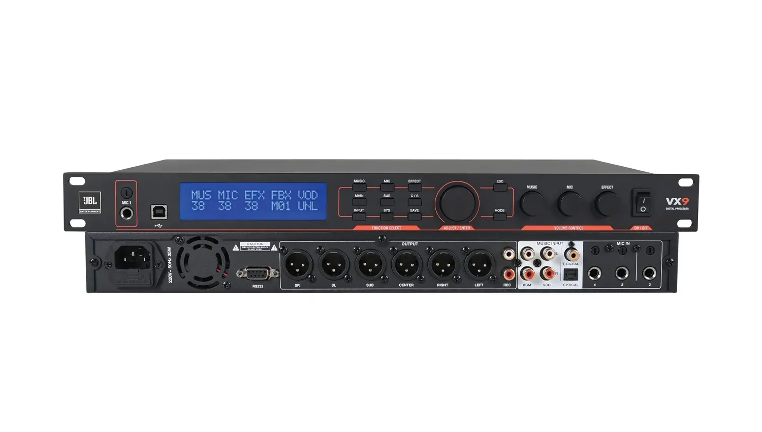vang số JBL VX9