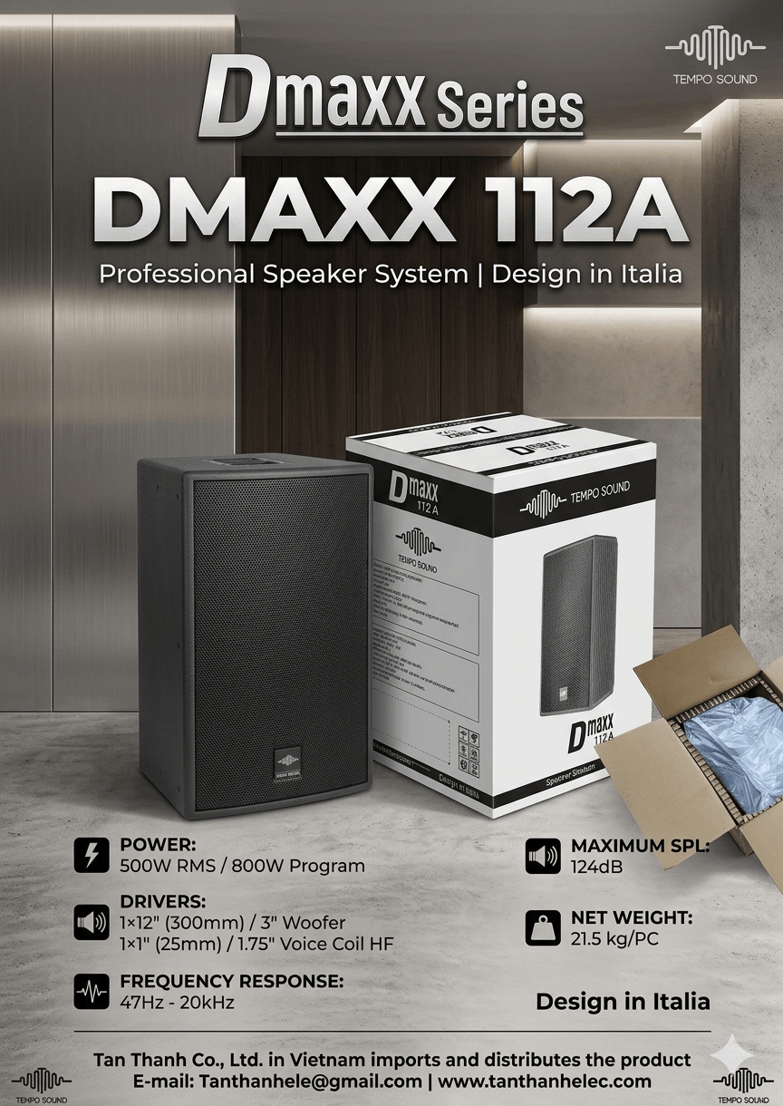 Loa Tempo Dmaxx 112A
